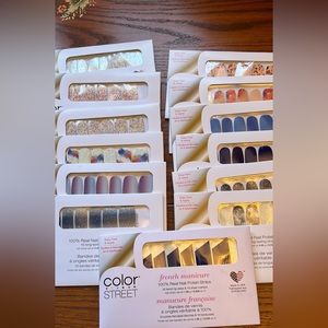 Color Street Bundle-13 NEW nail sets.